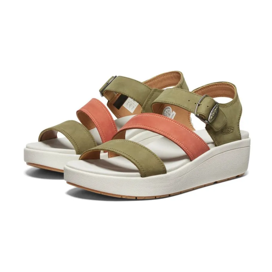 Women KEEN Sandals<Women'S Ellecity Backstrap | Martini Olive/Baked Clay
