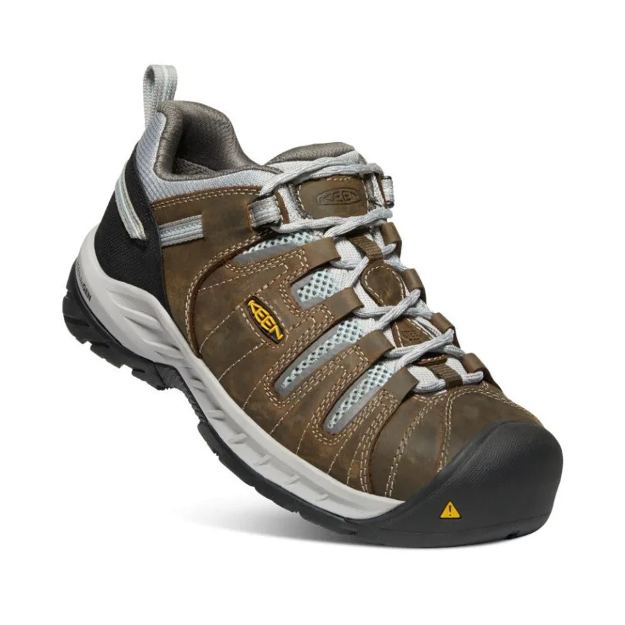 Women KEEN Work Boots & Shoes<Women'S Flint Ii (Steel Toe) | Cascade Brown/Surf Spray