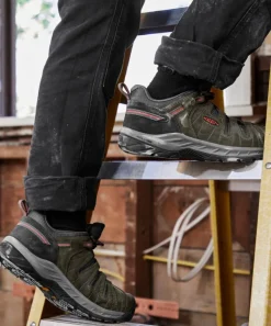 Women KEEN Work Boots & Shoes<Women'S Flint Ii (Steel Toe) | Cascade Brown/Surf Spray