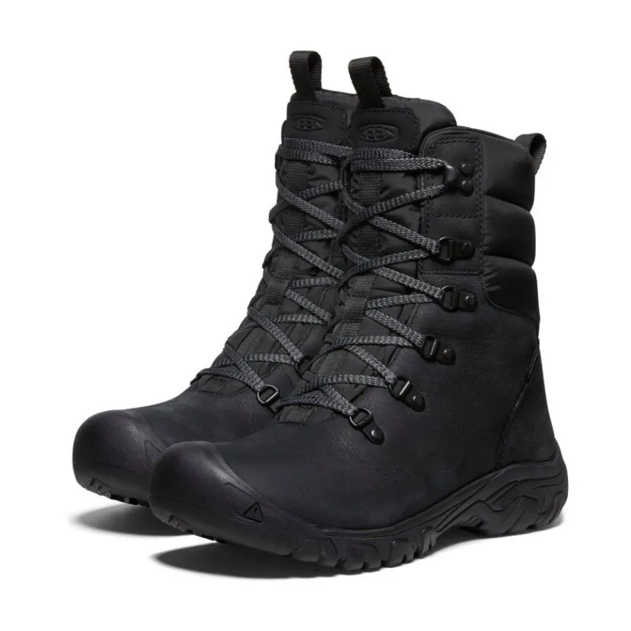 Women KEEN Boots<Women'S Greta Waterproof Boot | Black/Black