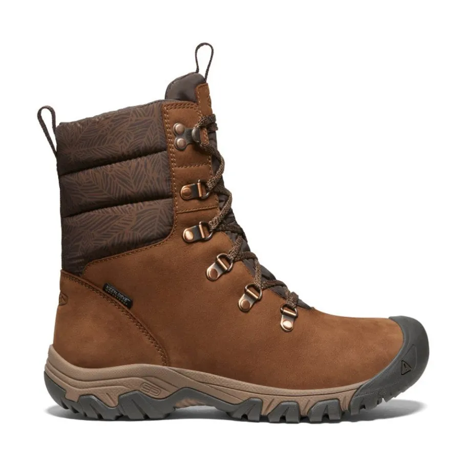 Women KEEN Boots<Women'S Greta Waterproof Boot | Bison/Java