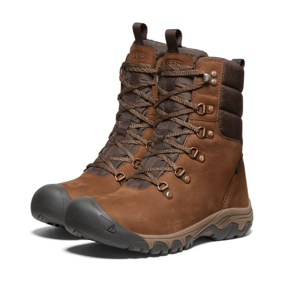 Women KEEN Boots<Women'S Greta Waterproof Boot | Bison/Java