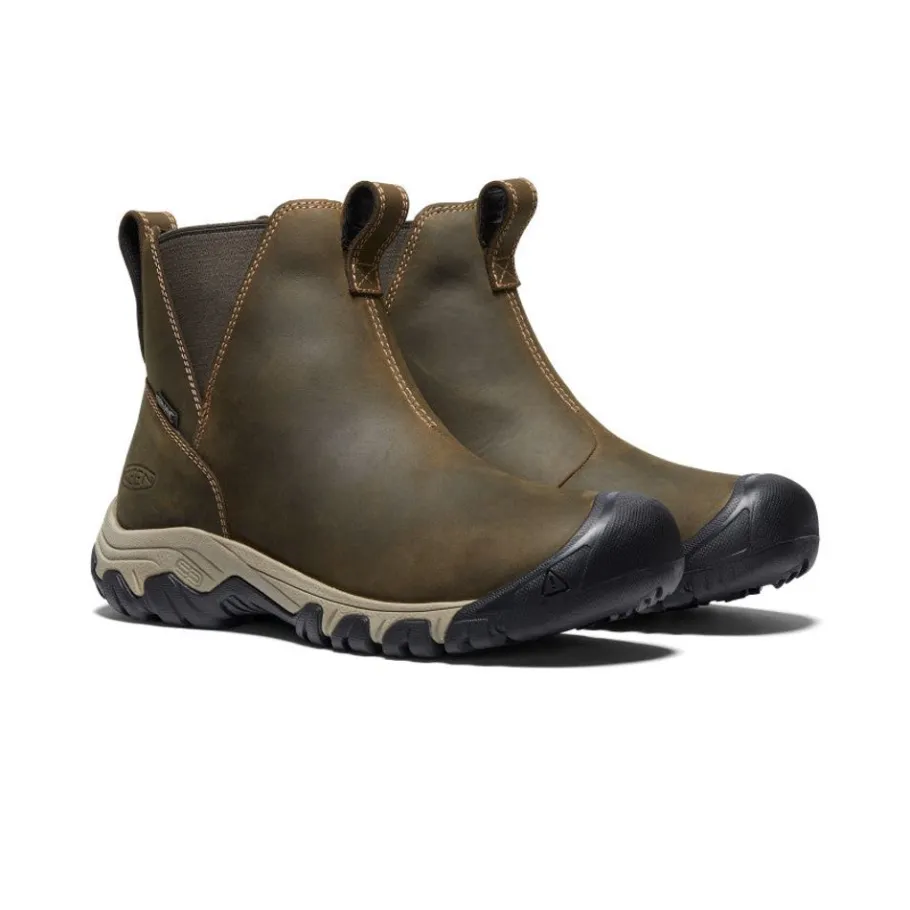 Women KEEN Slip-Ons<Women'S Greta Waterproof Chelsea | Olive/Timberwolf