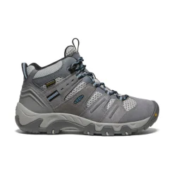 Women KEEN Boots<Women'S Headout Waterproof Hiking Boot | Steel Grey/Blue Heaven