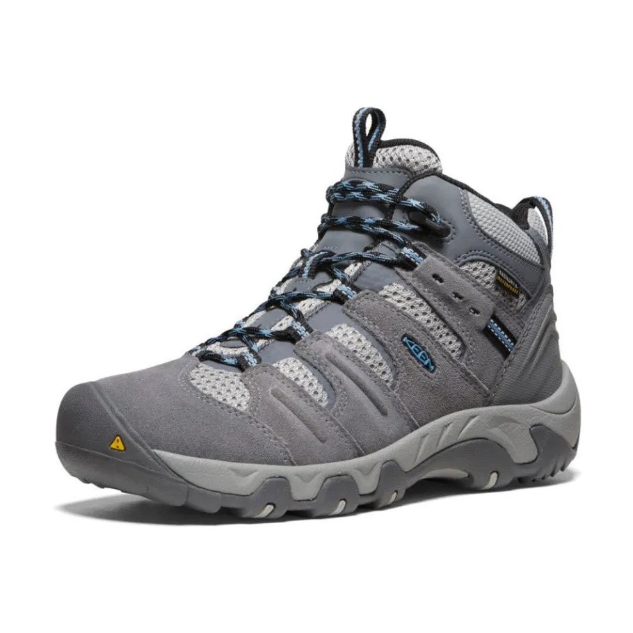 Women KEEN Boots<Women'S Headout Waterproof Hiking Boot | Steel Grey/Blue Heaven