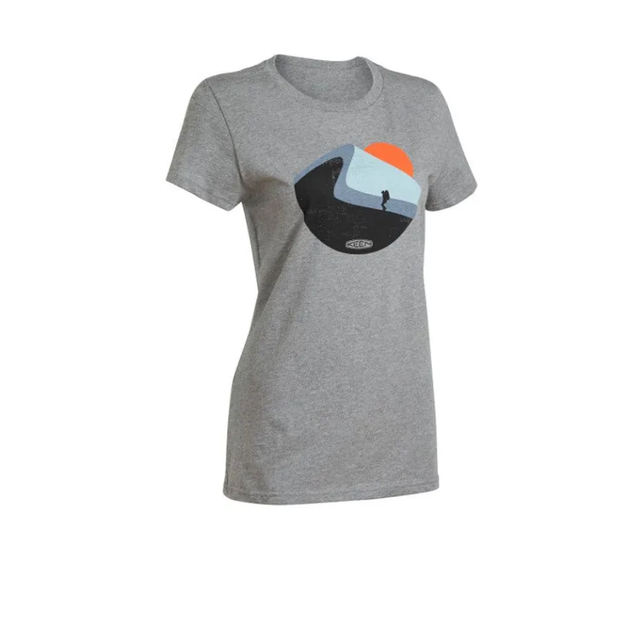 Women KEEN Accessories<Women'S Hike More Tee | Medium Gray Heather