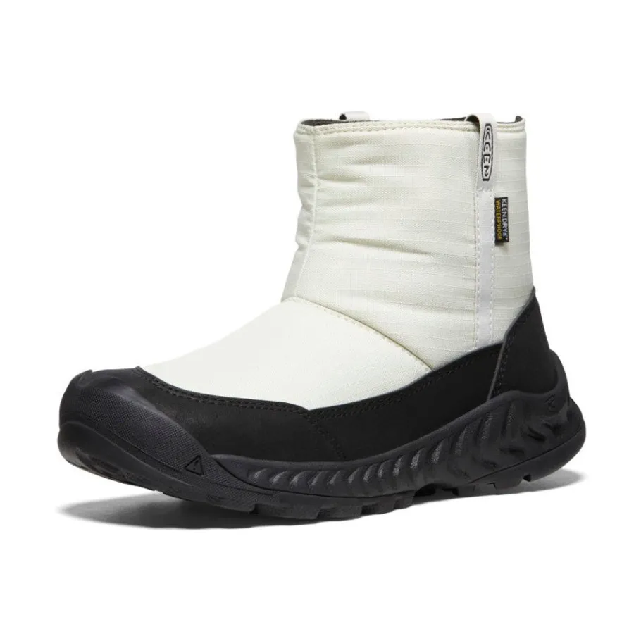 Women KEEN Slip-Ons<Women'S Hood Nxis Waterproof Pull-On | Silver Birch/Black