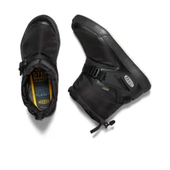 Women KEEN Slip-Ons<Women'S Hoodromeo Waterproof Slip-On Boot | Black/Black