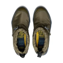 Women KEEN Slip-Ons<Women'S Hoodromeo Waterproof Slip-On Boot | Dark Olive/Black