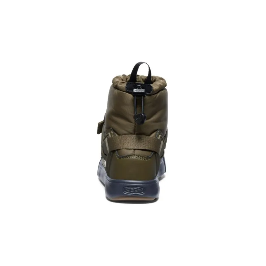 Women KEEN Slip-Ons<Women'S Hoodromeo Waterproof Slip-On Boot | Dark Olive/Black