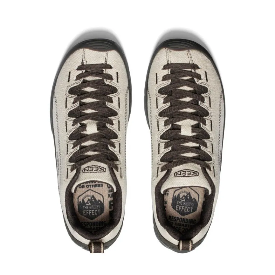 Women KEEN Shoes<Women'S Jasper Canvas Sneaker | Natural/Black Olive