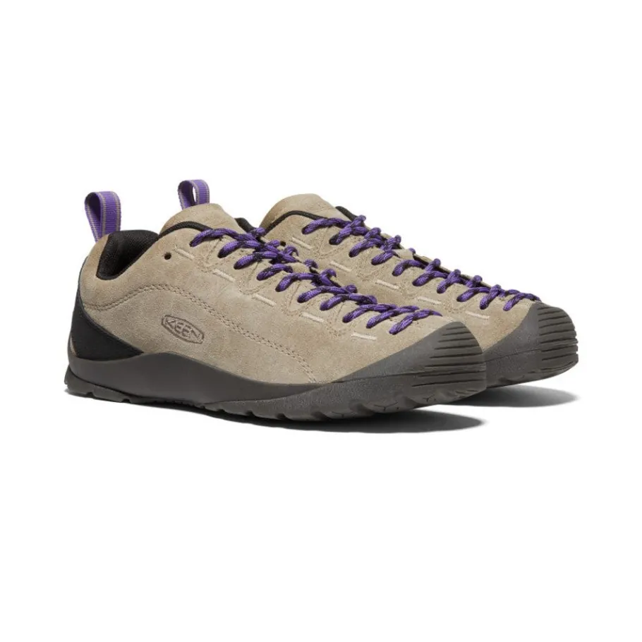 Women KEEN Shoes<Women'S Jasper Suede Sneakers | Brindle/Tillandsia Purple