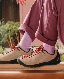 Women KEEN Shoes<Women'S Jasper Suede Sneakers | Silver Mink