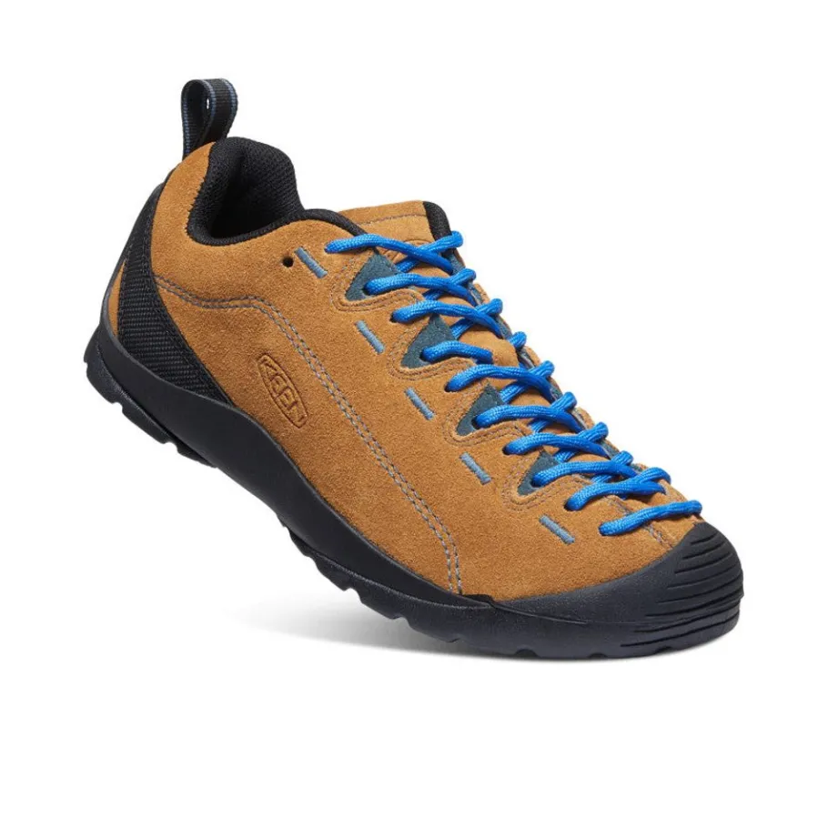 Women KEEN Shoes<Women'S Jasper Suede Sneakers | Cathay Spice/Orion Blue