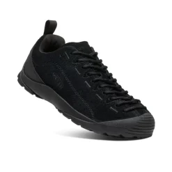Women KEEN Shoes<Women'S Jasper Suede Sneakers | Hairy Black/Black