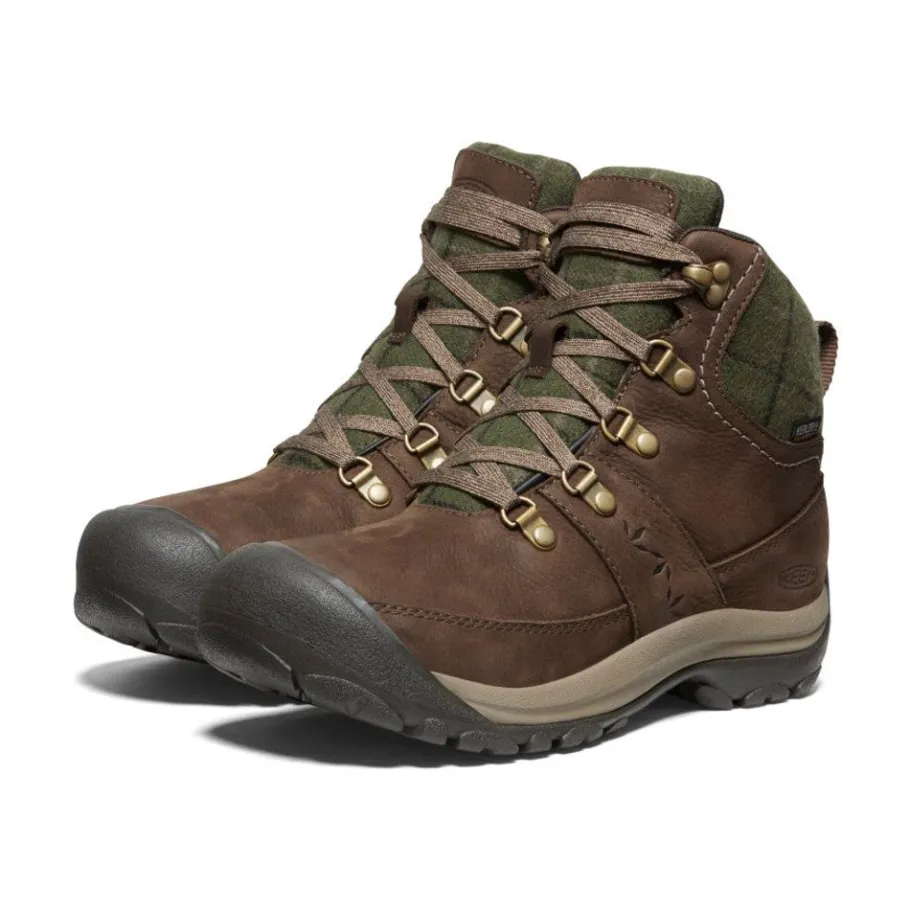 Women KEEN Boots<Women'S Kaci Iii Winter Waterproof Boot | Dark Earth/Green Plaid