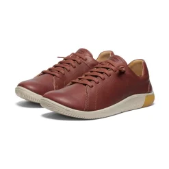 Women KEEN Slip-Ons<Women'S Knx Leather Sneaker | Tortoise Shell/Plaza Taupe