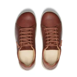 Women KEEN Slip-Ons<Women'S Knx Leather Sneaker | Tortoise Shell/Plaza Taupe