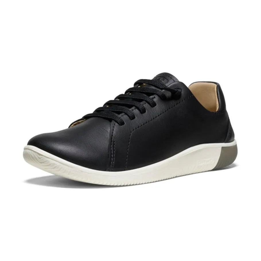 Women KEEN Slip-Ons<Women'S Knx Leather Sneaker | Black/Star White