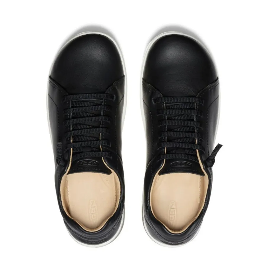 Women KEEN Slip-Ons<Women'S Knx Leather Sneaker | Black/Star White