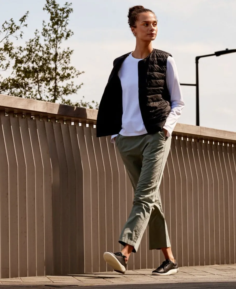 Women KEEN Slip-Ons<Women'S Knx Leather Sneaker | Black/Star White