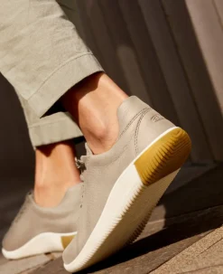 Women KEEN Slip-Ons<Women'S Knx Leather Sneaker | Safari/Star White