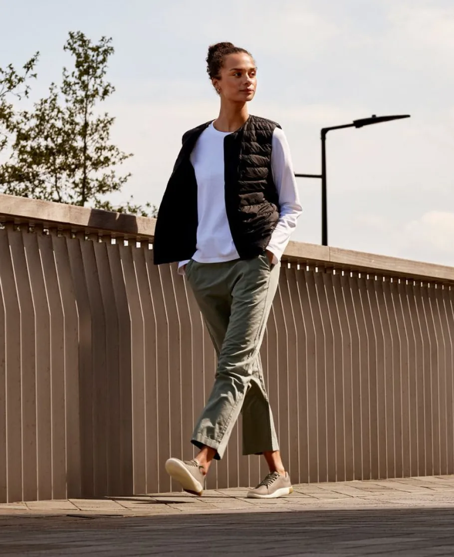 Women KEEN Slip-Ons<Women'S Knx Leather Sneaker | Safari/Star White