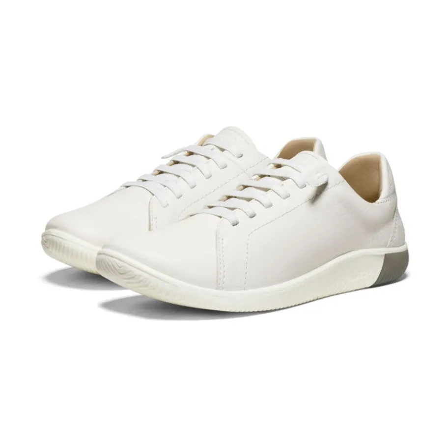 Women KEEN Slip-Ons<Women'S Knx Leather Sneaker | Star White/Star White