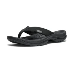 Women KEEN Slip-Ons<Women'S Kona Leather Flip-Flop | Black/Vapor