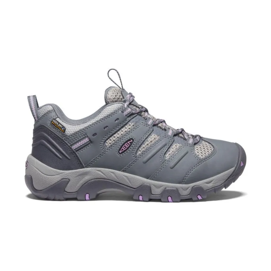 Women KEEN Shoes<Women'S Koven Waterproof Shoe | Steel Grey/African Violet