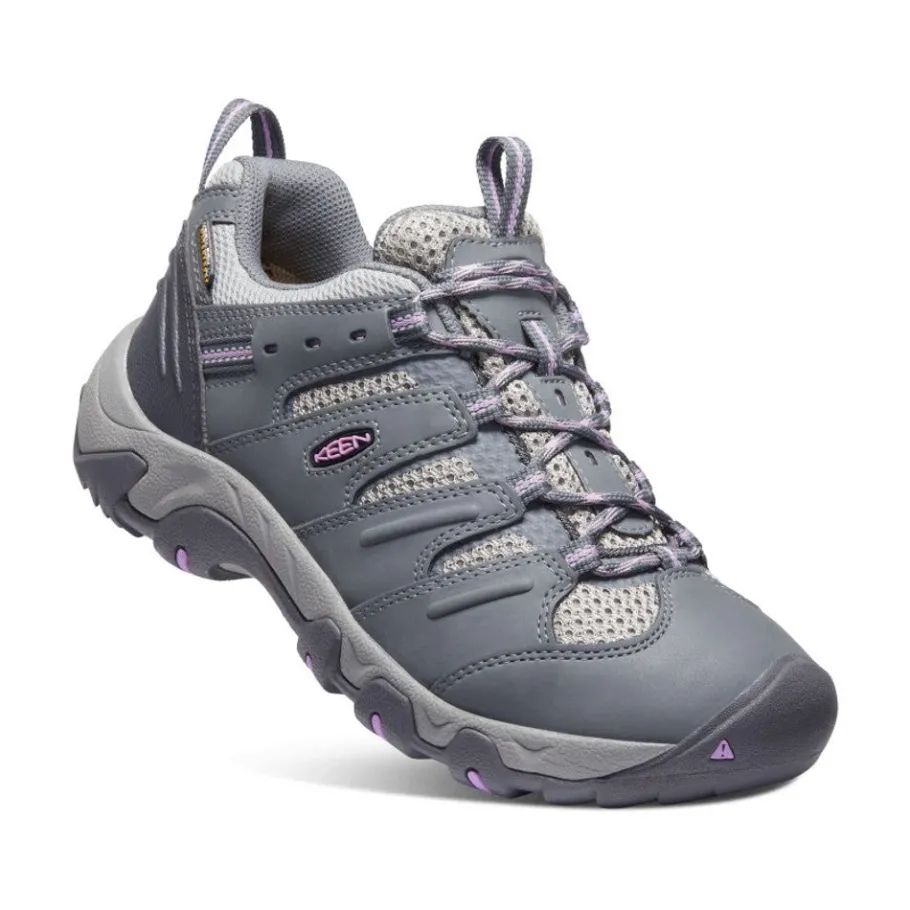 Women KEEN Shoes<Women'S Koven Waterproof Shoe | Steel Grey/African Violet