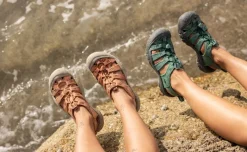 Women KEEN Sandals<Women'S Newport H2 | Granite Green/Terrazzo