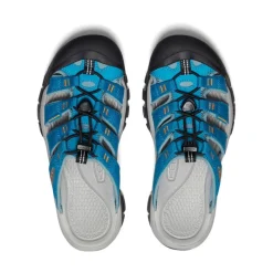 Women KEEN Slip-Ons<Women'S Newport Slide | Fjord Blue/Iceland Poppy