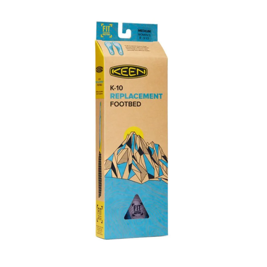 Women KEEN Accessories<Women'S Outdoor K-10 Replacement Insole | Ocean Blue