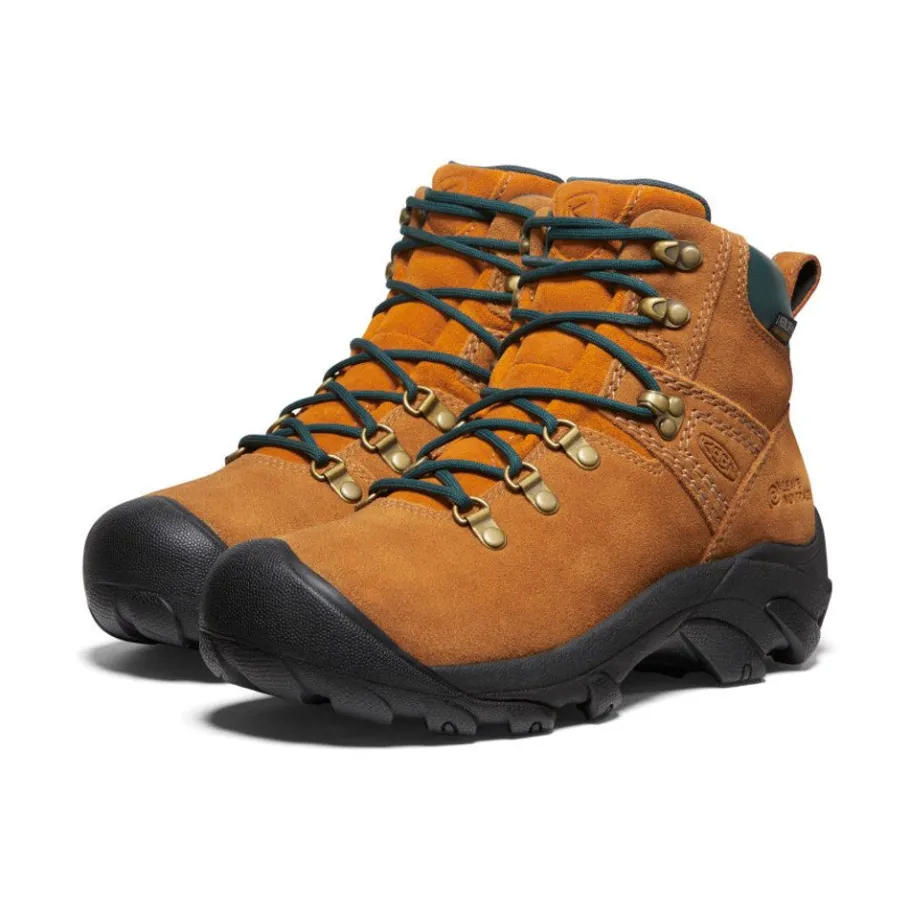 Women KEEN Boots<Women'S Pyrenees Waterproof Boot X Leave No Trace | Maple/Marmalade