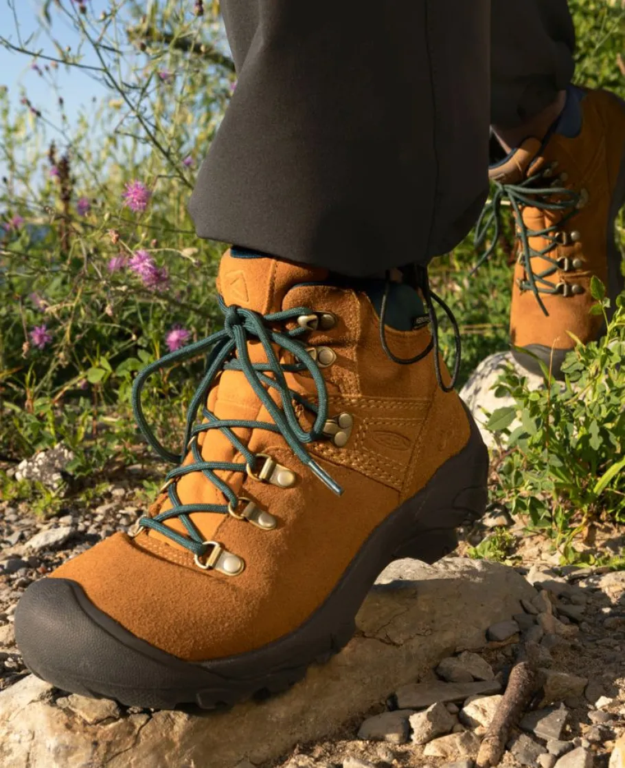 Women KEEN Boots<Women'S Pyrenees Waterproof Boot X Leave No Trace | Maple/Marmalade