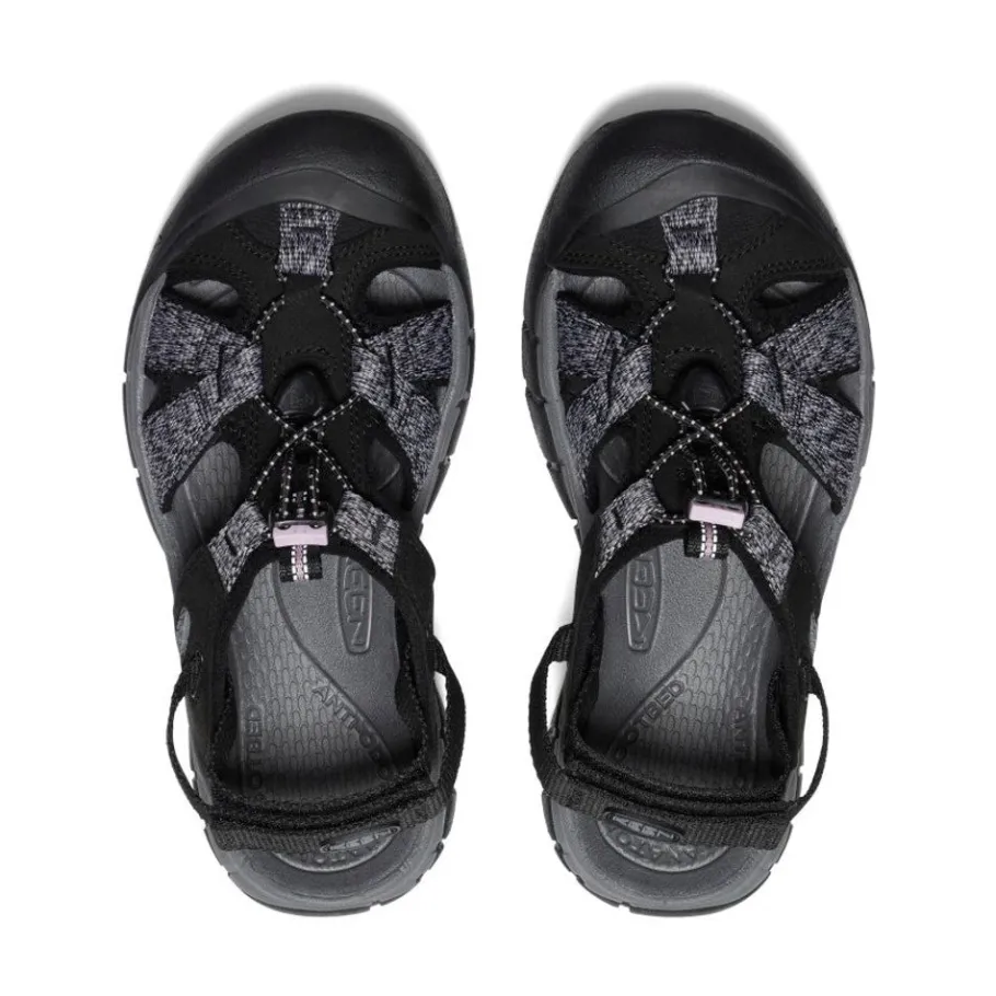 Women KEEN Sandals<Women'S Ravine H2 Sandal | Black/Dawn Pink