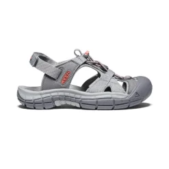 Women KEEN Sandals<Women'S Ravine H2 Sandal | Steel Grey/Coral
