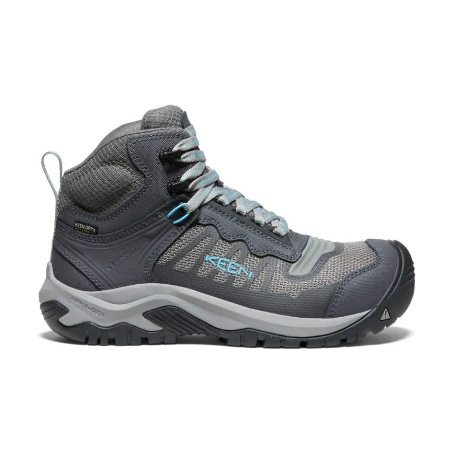 Women KEEN Work Boots & Shoes<Women'S Reno Kbf Waterproof Mid (Carbon-Fiber Toe) | Magnet/Ipanema