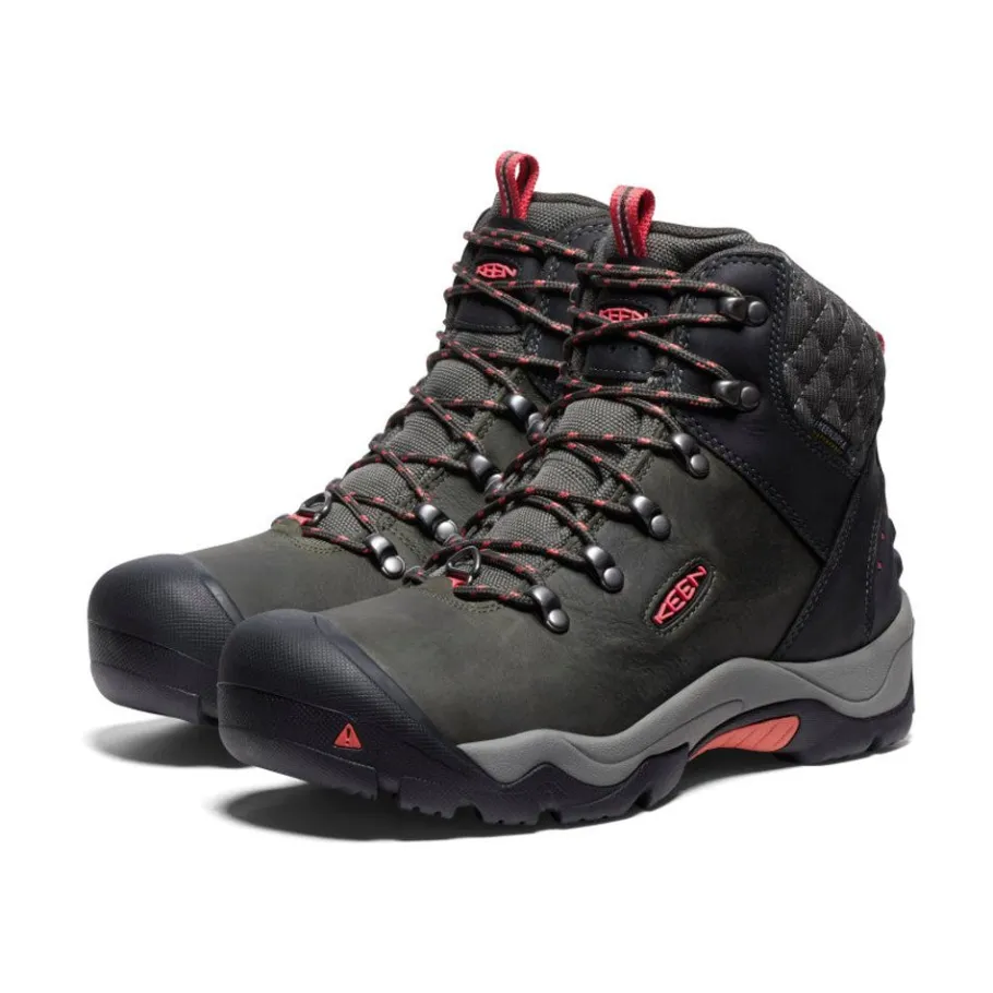 Women KEEN Boots<Women'S Revel Iii Waterproof Winter Boot | Black/Rose