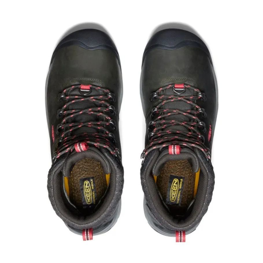 Women KEEN Boots<Women'S Revel Iii Waterproof Winter Boot | Black/Rose