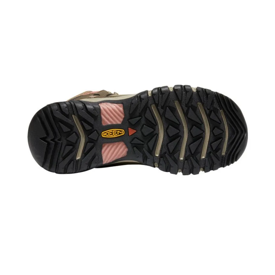 Women KEEN Boots<Women'S Ridge Flex Waterproof Boot | Timberwolf/Brick Dust