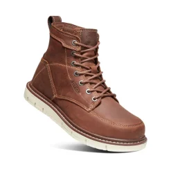 Women KEEN Work Boots & Shoes<Women'S San Jose 6" Boot (Soft Toe) | Gingerbread/Off White