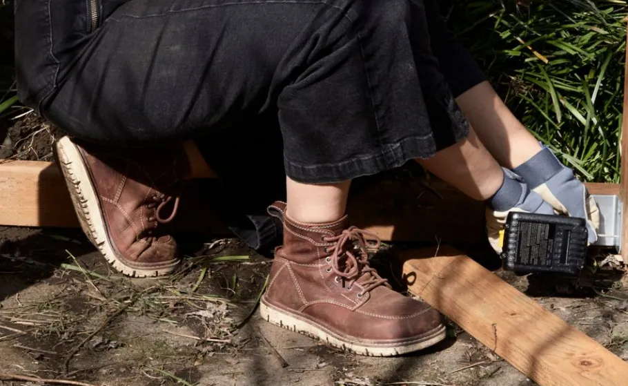 Women KEEN Work Boots & Shoes<Women'S San Jose 6" Boot (Soft Toe) | Gingerbread/Off White