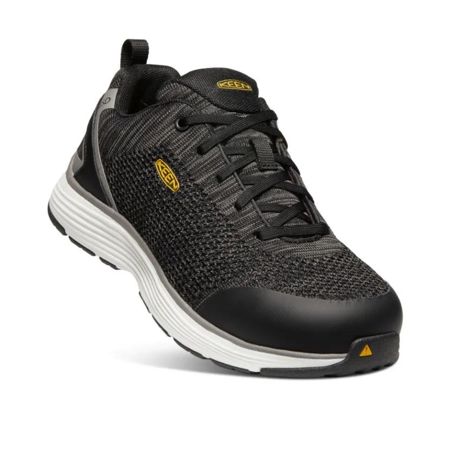 Women KEEN Work Boots & Shoes<Women'S Sparta Esd (Aluminum Toe) | Black/Grey Flannel
