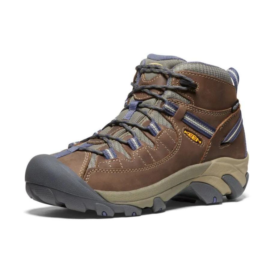 Women KEEN Boots<Women'S Targhee Ii Waterproof Mid | Goat/Crown Blue