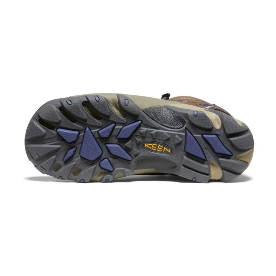 Women KEEN Boots<Women'S Targhee Ii Waterproof Mid | Goat/Crown Blue