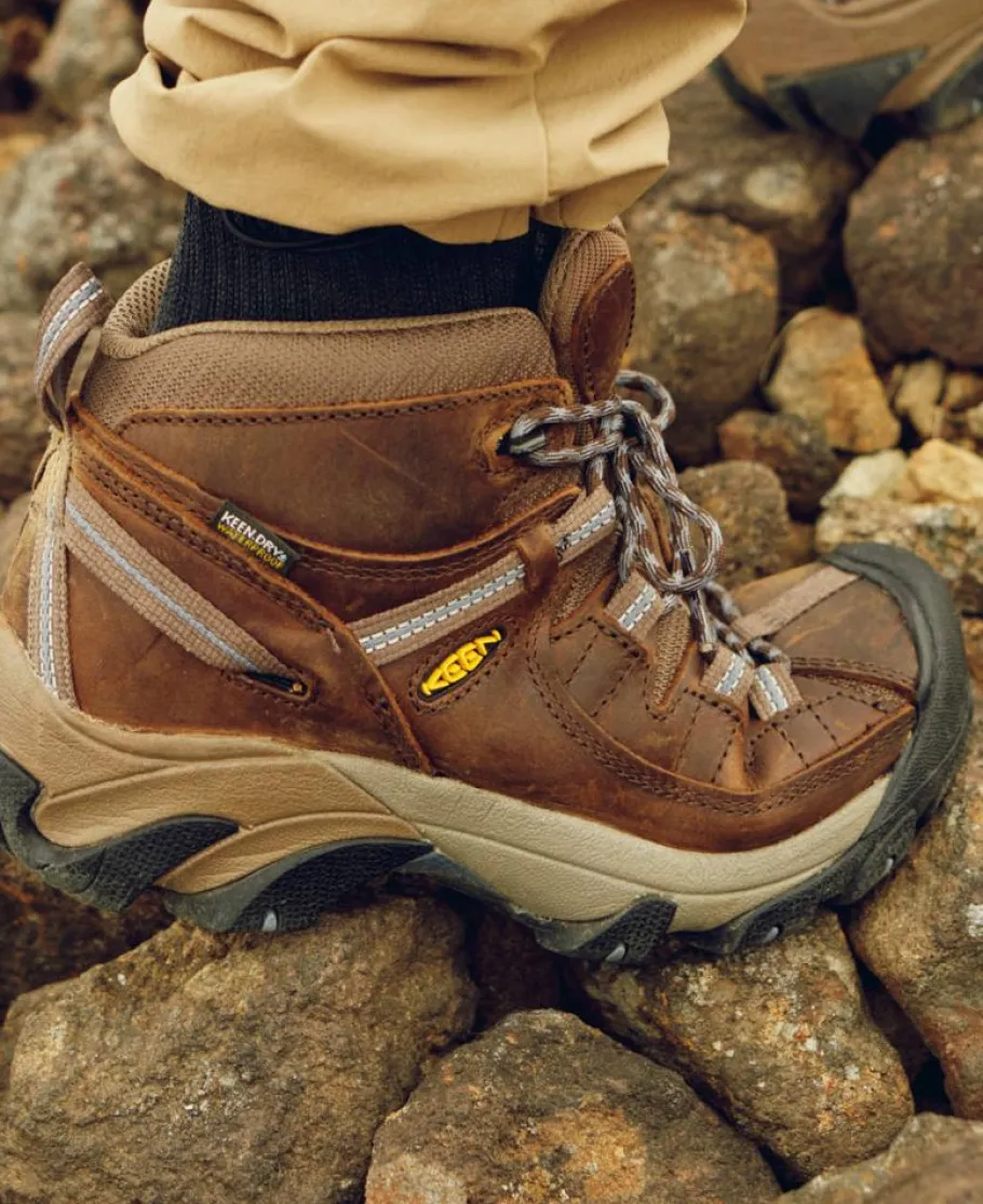 Women KEEN Boots<Women'S Targhee Ii Waterproof Mid | Slate Black/Flint Stone