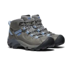 Women KEEN Boots<Women'S Targhee Ii Waterproof Mid | Steel Grey/Hydrangea