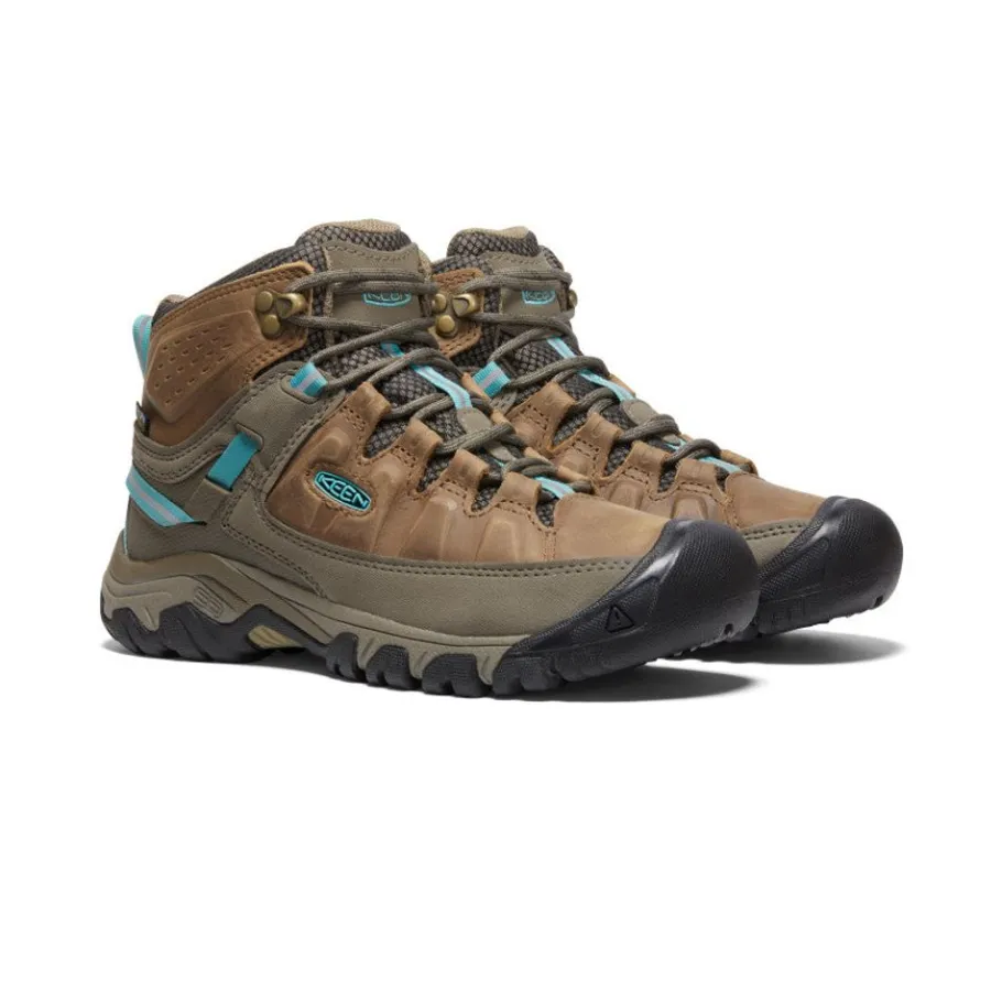 Women KEEN Boots<Women'S Targhee Iii Waterproof Mid | Toasted Coconut/Porcelain